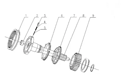 SINOTRUK HW20716 TRANSMISSION CATALOG