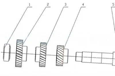 DEPUTY SHAFT, SINOTRUK HOWO HW19710T PARTS CATALOG