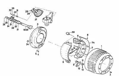 Front Axle Wheel & Brake