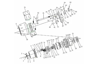 HC16 Axle Hub & Brake