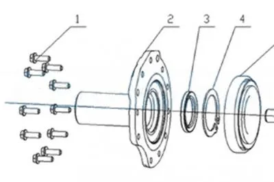 INPUT SHAFT & CAP