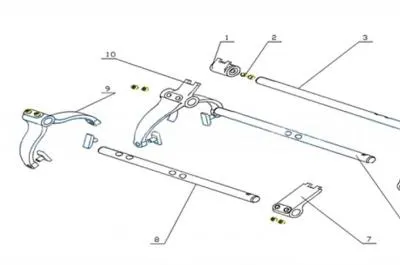 SHIFTNG FORK SHAFT